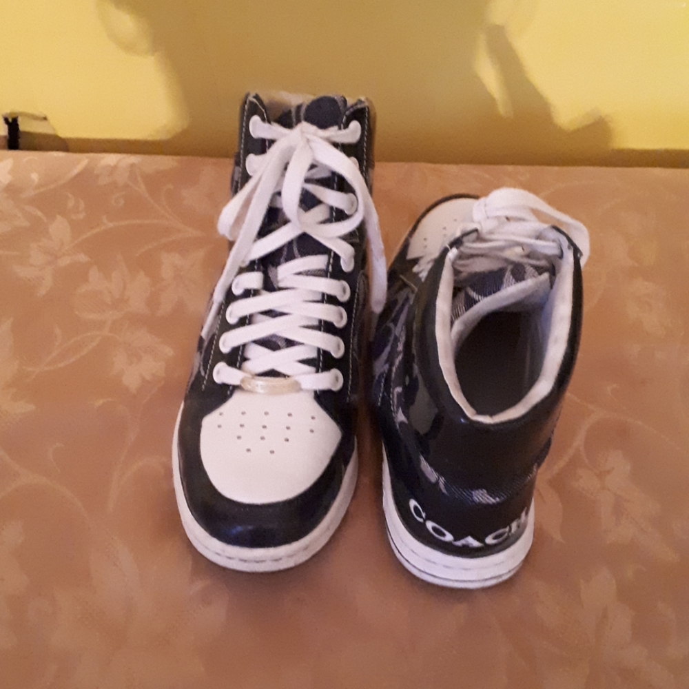 Coach Signature High top sneakers-Final Price Drop